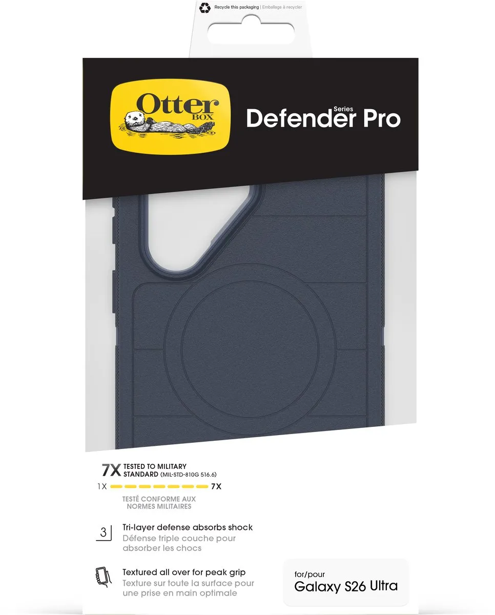 OtterBox Defender Pro 77-99865 Backcover - Samsung Galaxy S26 Ultra - Riverside Blue
