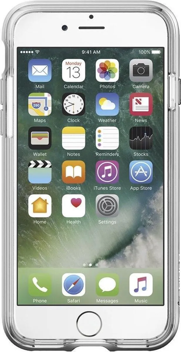 Spigen Neo Hybrid Crystal iPhone 7/8 - 042CS20676 - Transparant Zilver