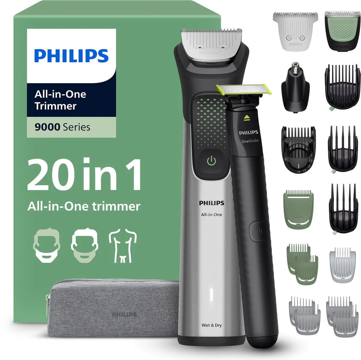 Philips Series 9000 MG9558/15 Multigroom