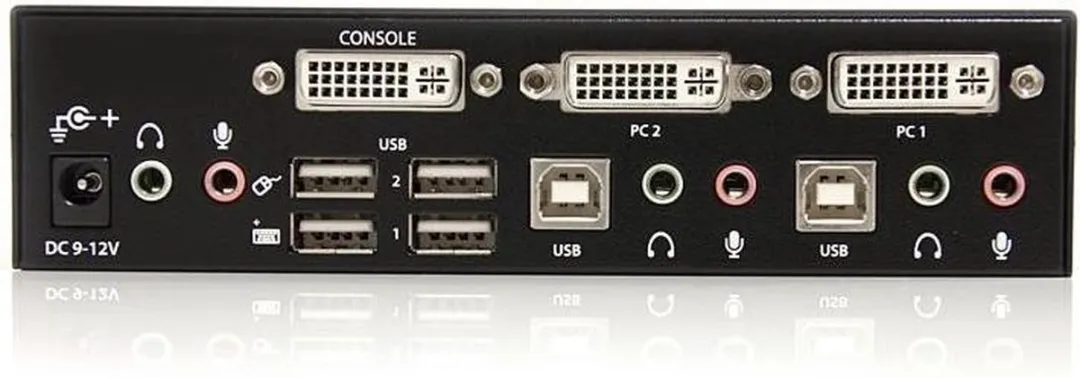 Startech SV231DVIUA DVI KVM-switch - 2 Poorten - USB 2.0 Hub - afbeelding 4 van 5