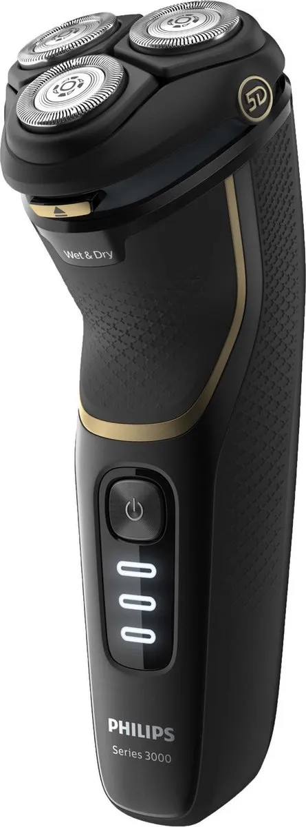 Philips Series 3000 S3333/58 Scheerapparaat - 3 Mesjes - Goud/Zwart
