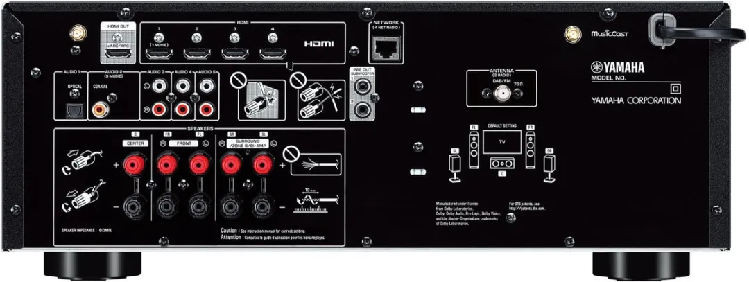 Yamaha YHT-4960 5.1 Home Cinema Set