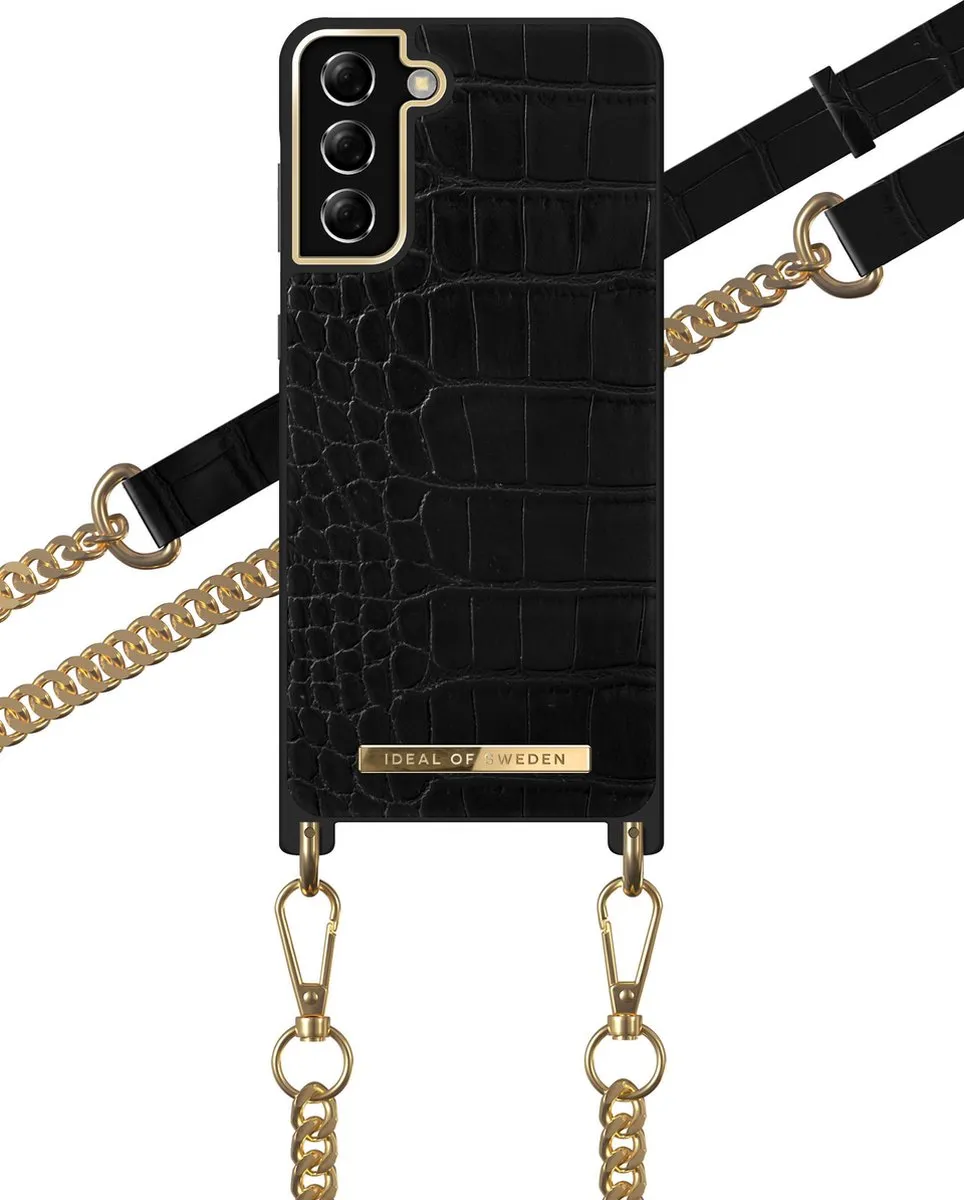 iDeal of Sweden Phone Necklace Case S21+ - Zwart - IDNCSS20-S21P-207