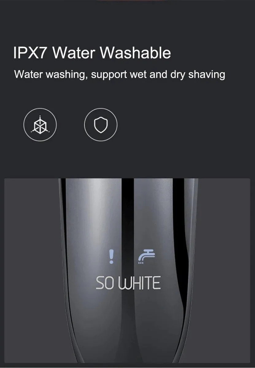 Xiaomi Pinjing Scheerapparaat 3 Mesjes - Zilver