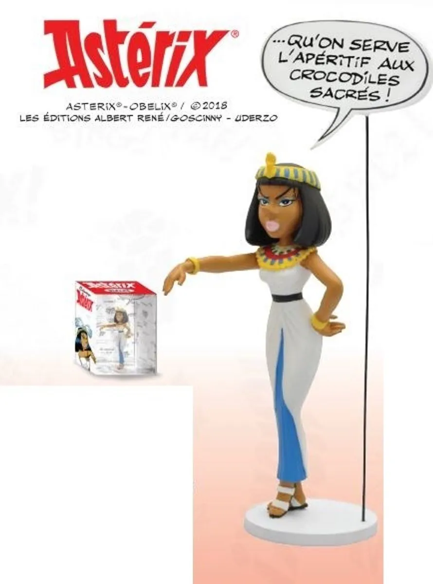 Plastoy Asterix & Obelix Cleopatra Verzamelfiguur 20cm