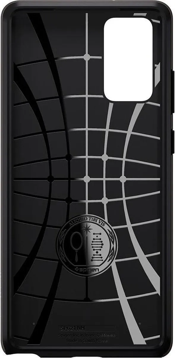 Spigen Neo Hybrid ACS01425 Hoesje - Samsung Galaxy Note20 - Zwart/Grijs