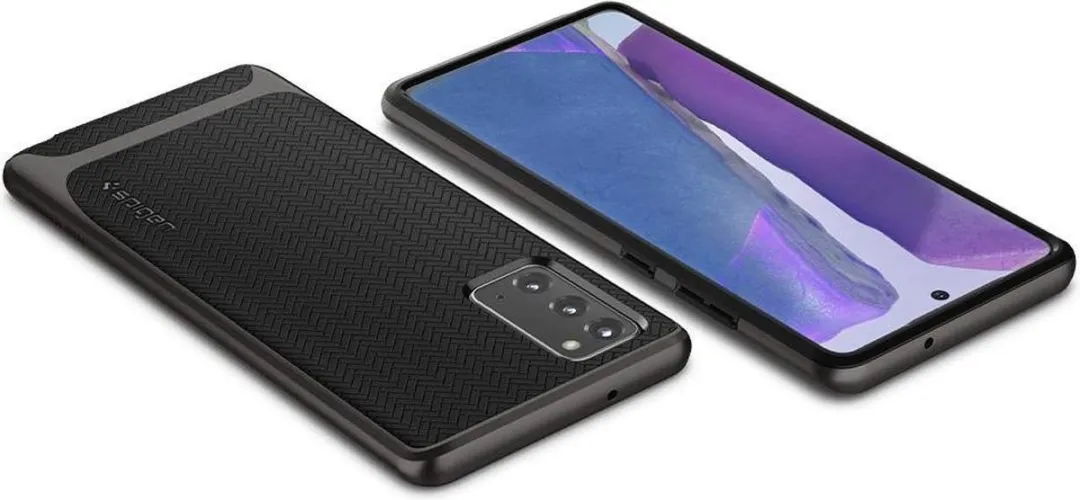 Spigen Neo Hybrid ACS01425 Hoesje - Samsung Galaxy Note20 - Zwart/Grijs
