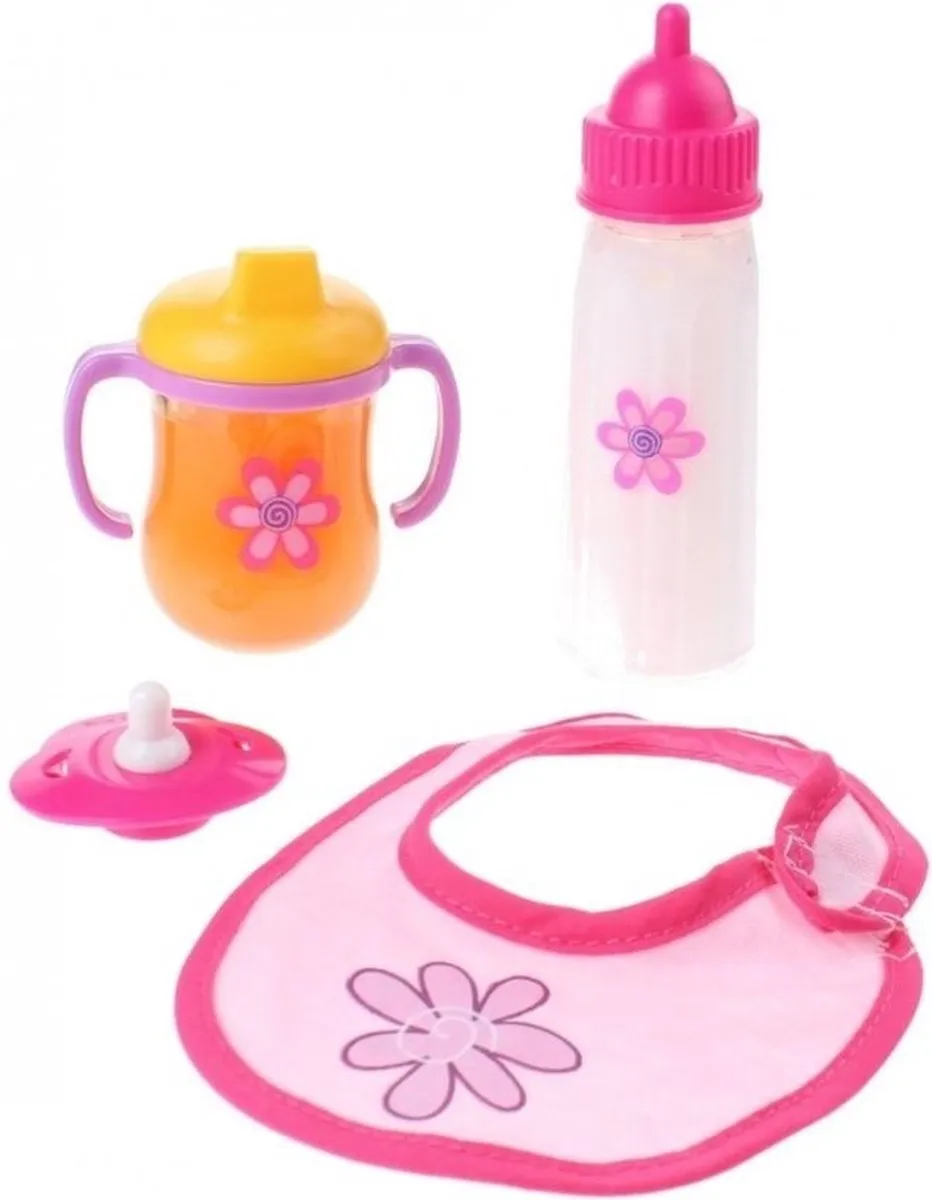 Johntoy Babypop Eetset 4-delig