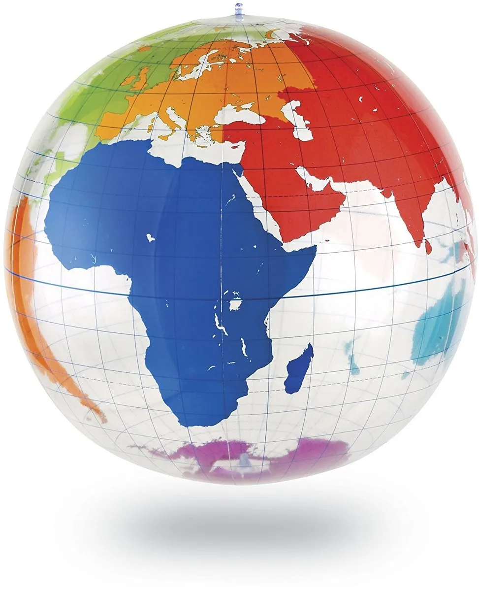 Learning Resources Opblaasbare Beschrijfbare Wereldbol 68,5cm