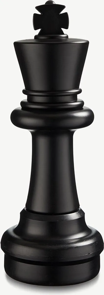 Schaakstuk, Koning 64 cm zwart