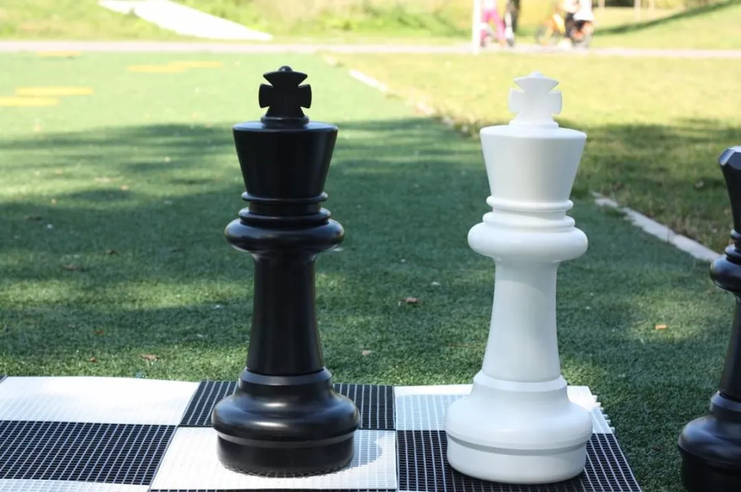 Schaakstuk, Koning 64 cm zwart