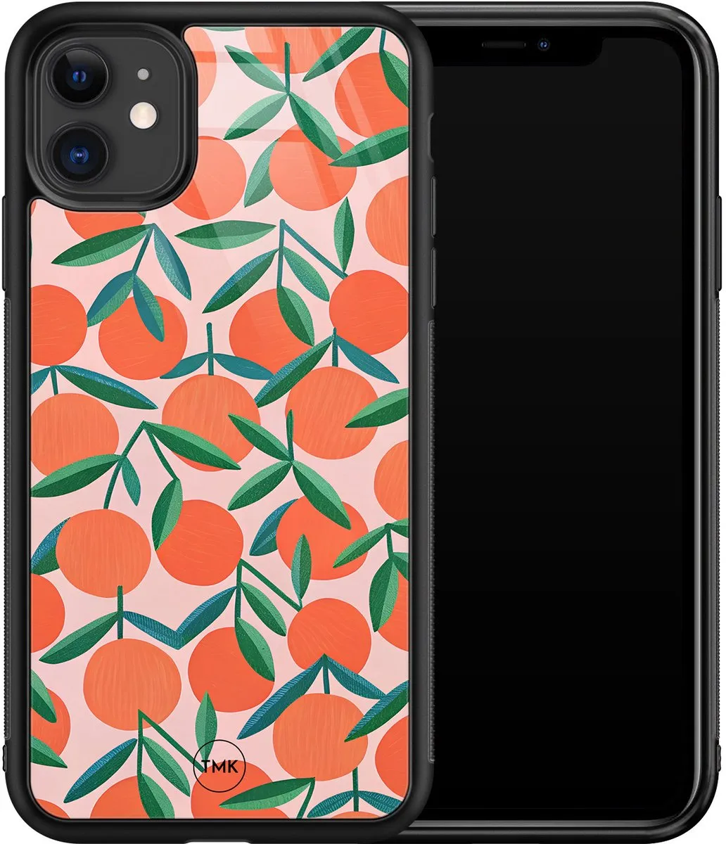 Casevibes iPhone 11 Hoesje - Oranje - TPU Glossy