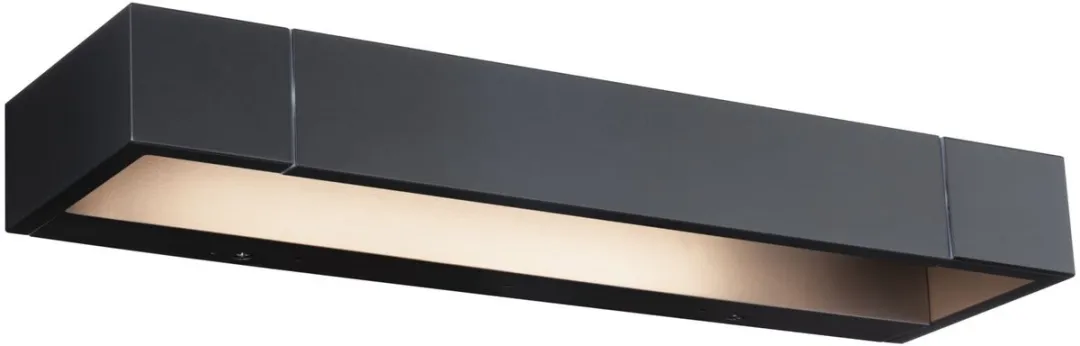 Paulmann Lucille LED Wandlamp IP44 1000lm - Zwart