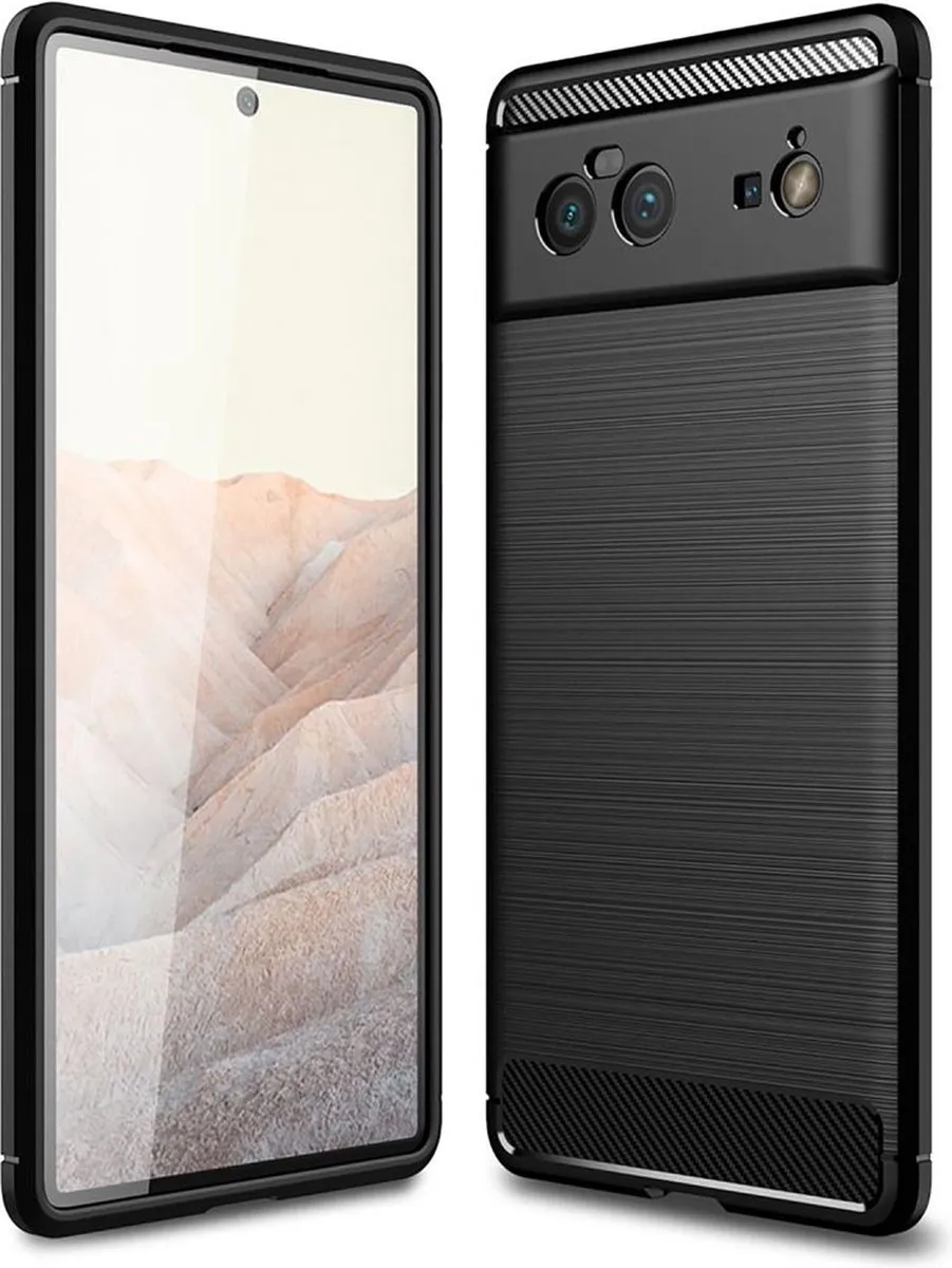 Just in Case Stevig Hoesje Google Pixel 6 Pro - Black