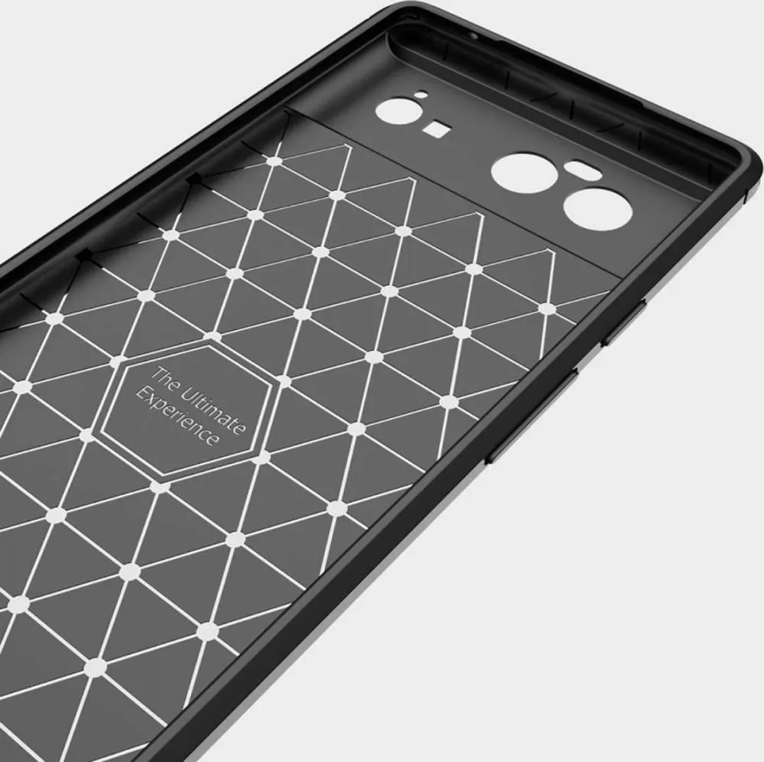 Just in Case Stevig Hoesje Google Pixel 6 Pro - Black