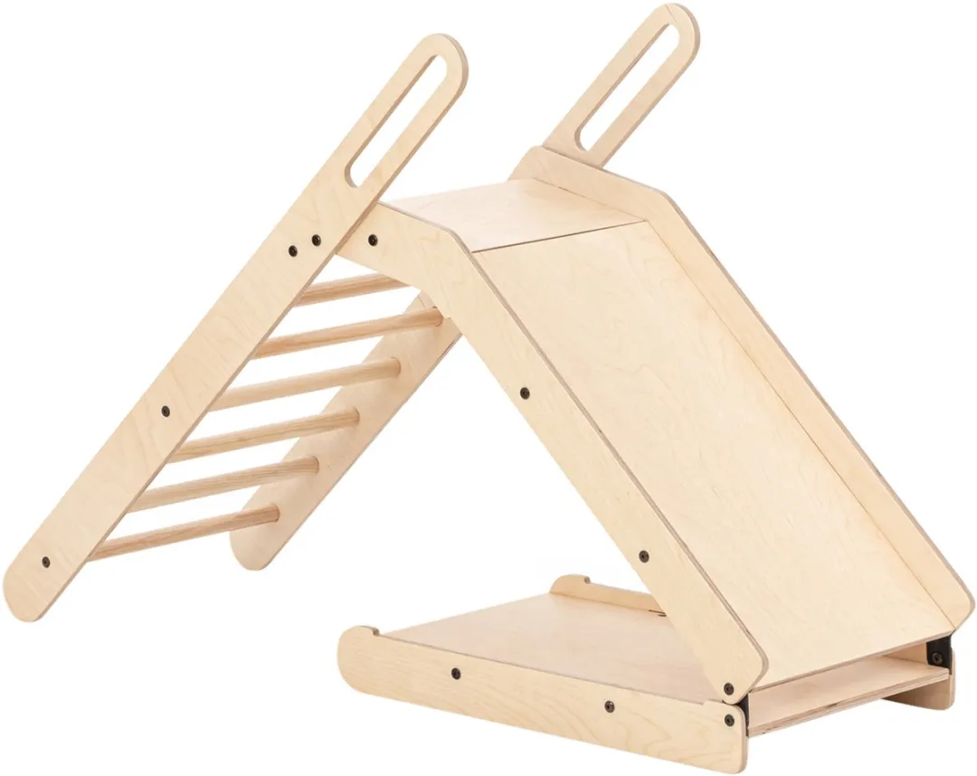 Mamatoyz Montessori Slide Me Houten Glijbaan 13SLDNAT