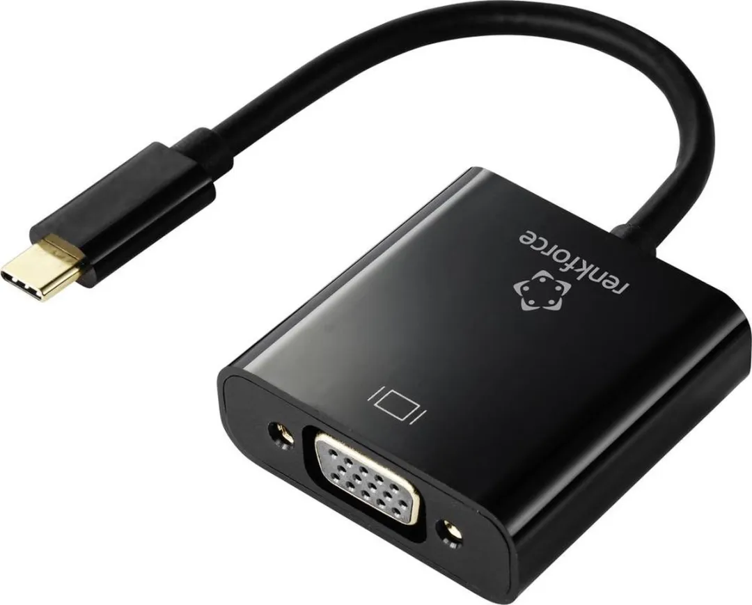 Renkforce RF-4679564 USB-C naar VGA Adapter