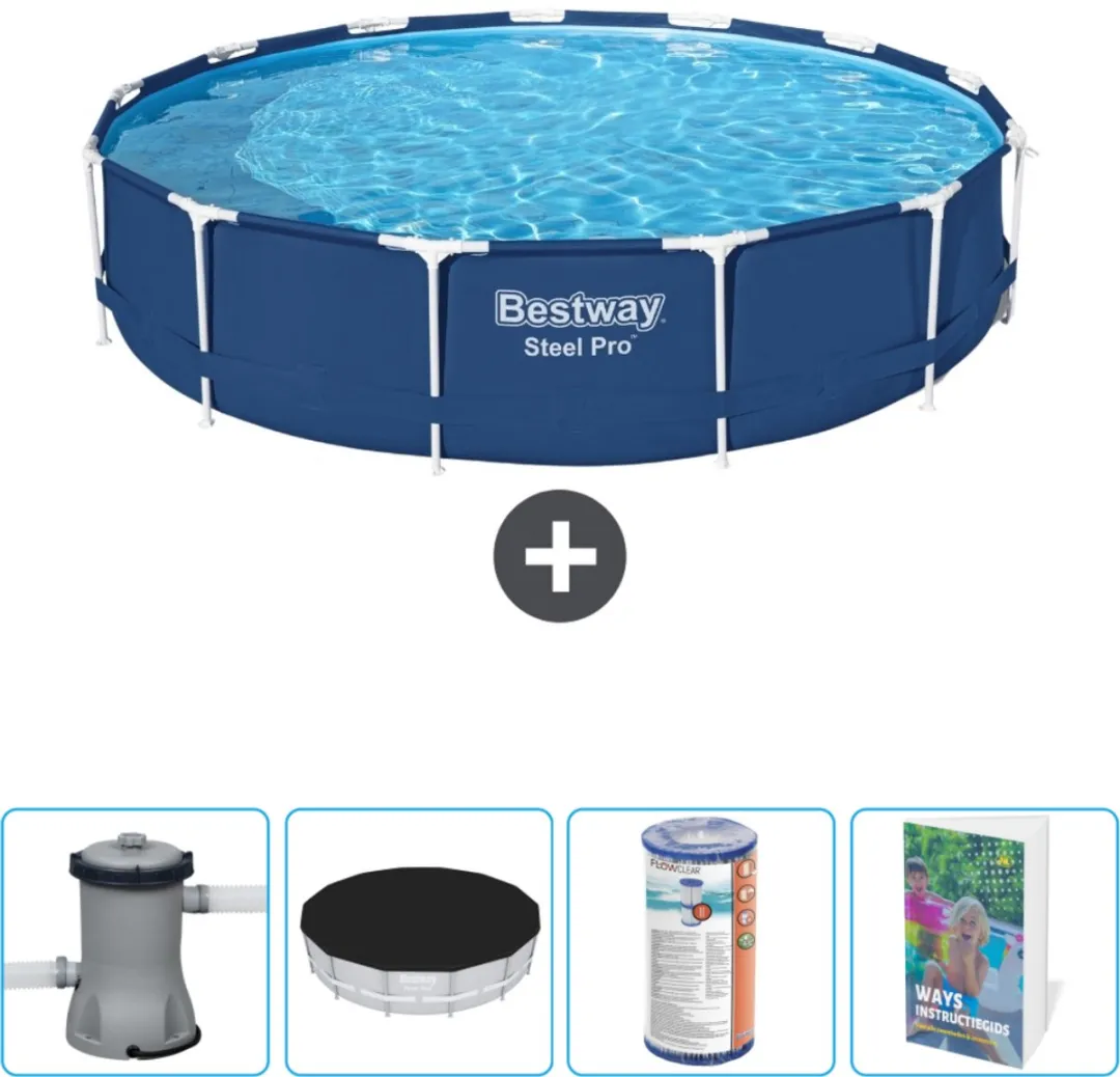 Bestway Steel Pro Zwembad 396x84cm