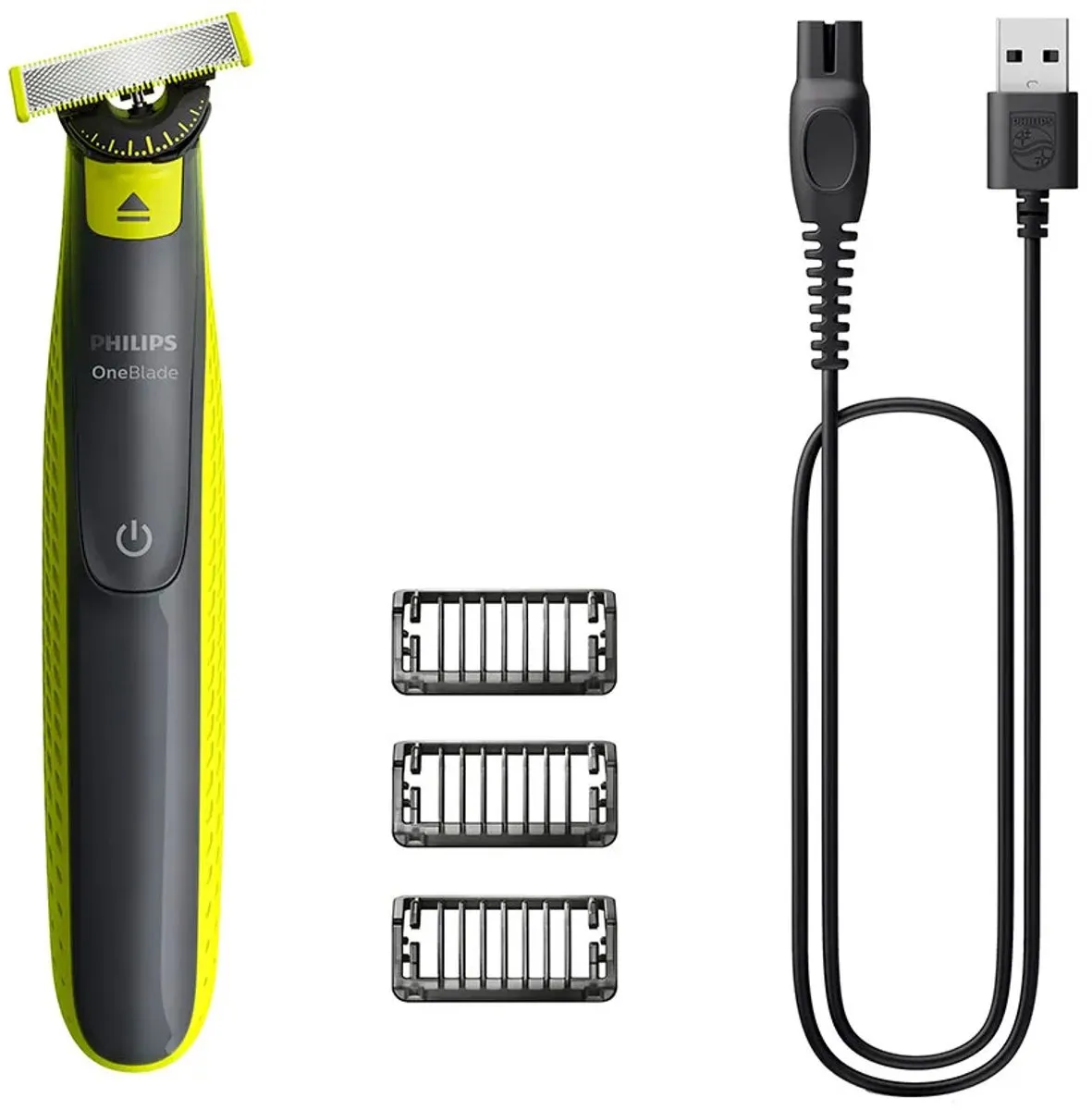 Philips OneBlade 360 QP2724/23 Trimmer - Grijs/Limoen