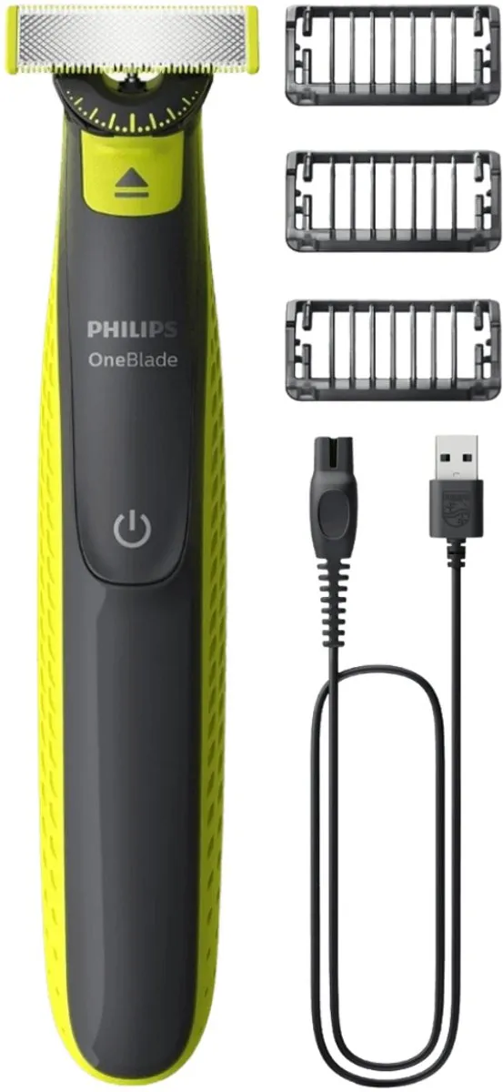 Philips OneBlade 360 QP2724/23 Trimmer - Grijs/Limoen