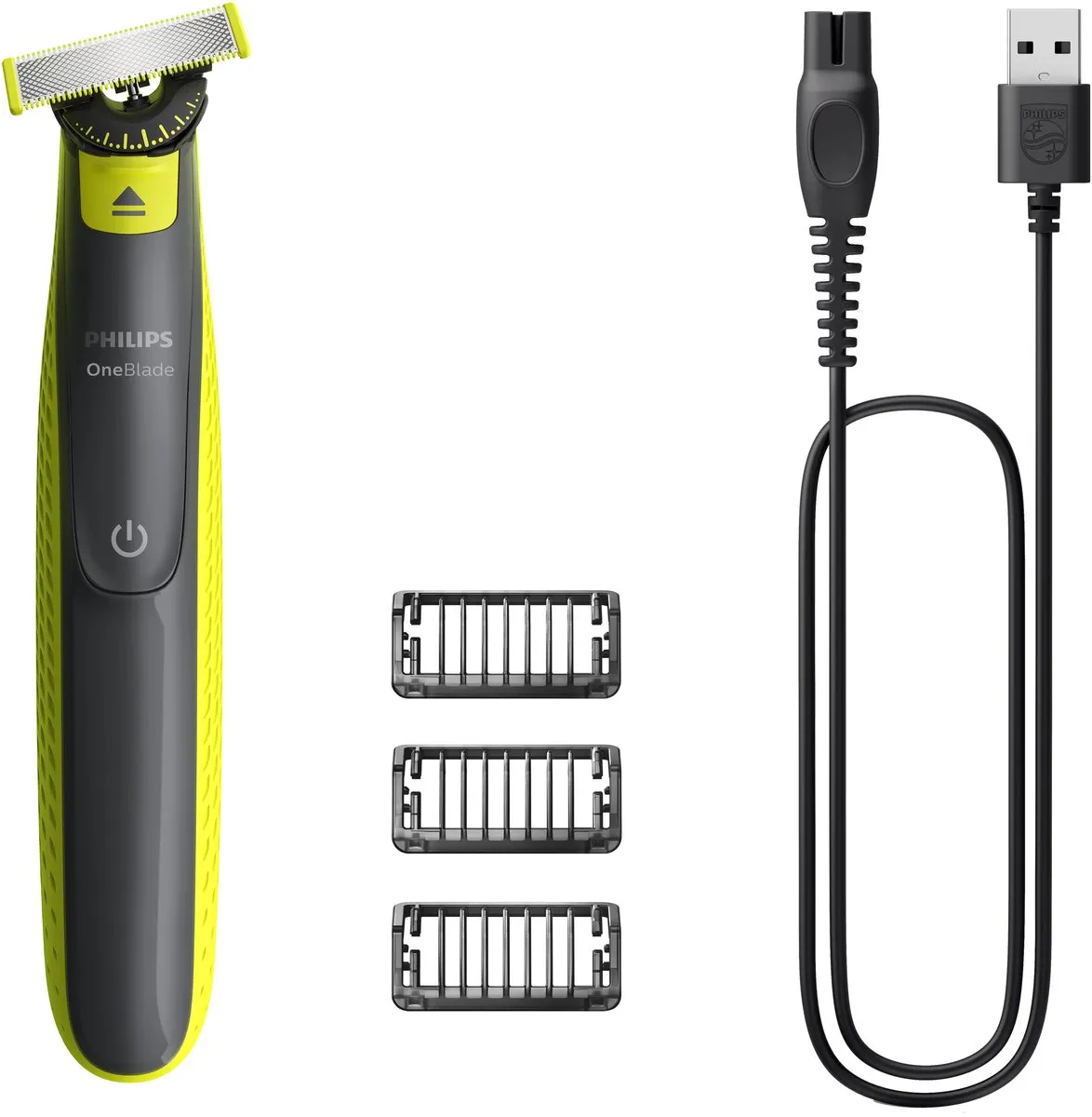 Philips OneBlade 360 QP2724/23 Trimmer - Grijs/Limoen
