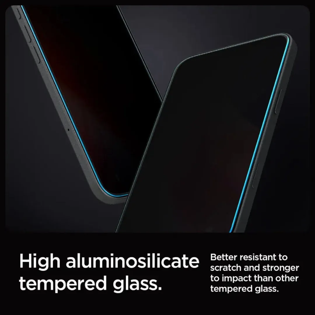 Spigen Privacy Glass iPhone 16 Pro Max - 9H Tempered Glas
