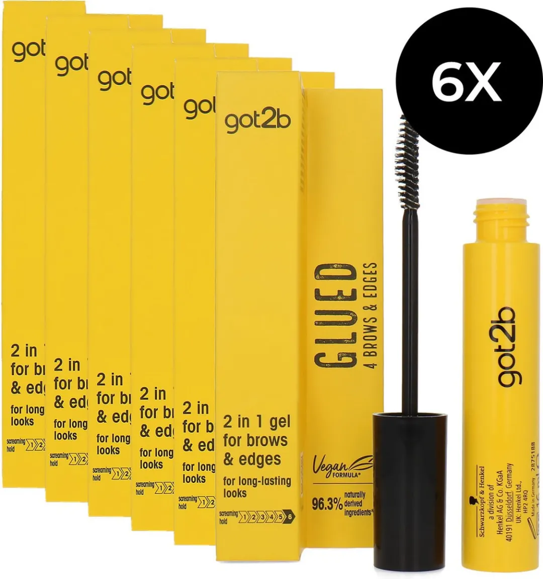 Schwarzkopf Got2b 2in1 Gel For Brows & Edges 96ml