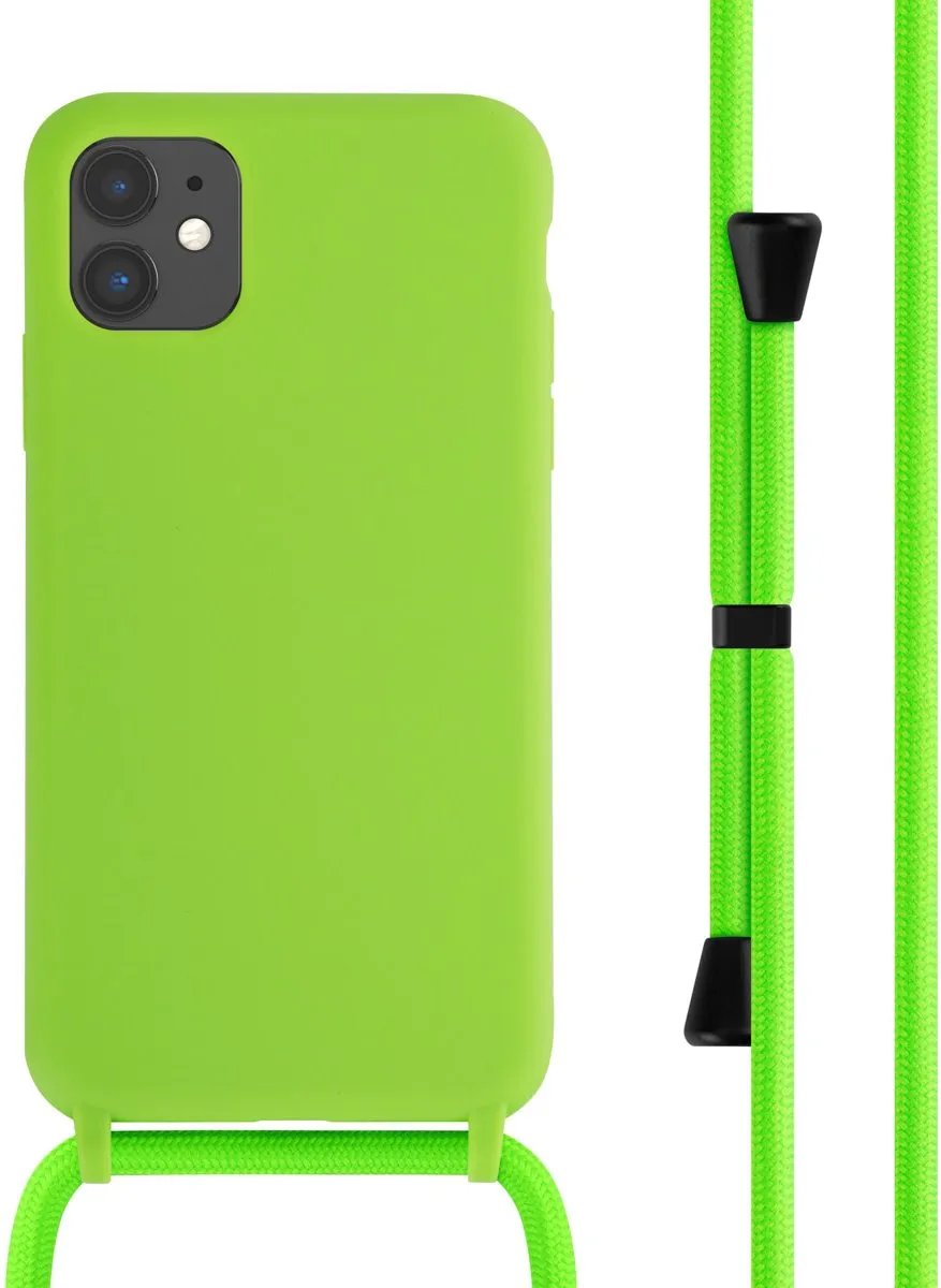 Imoshion Hoesje iPhone 11 Siliconen Fluor Groen