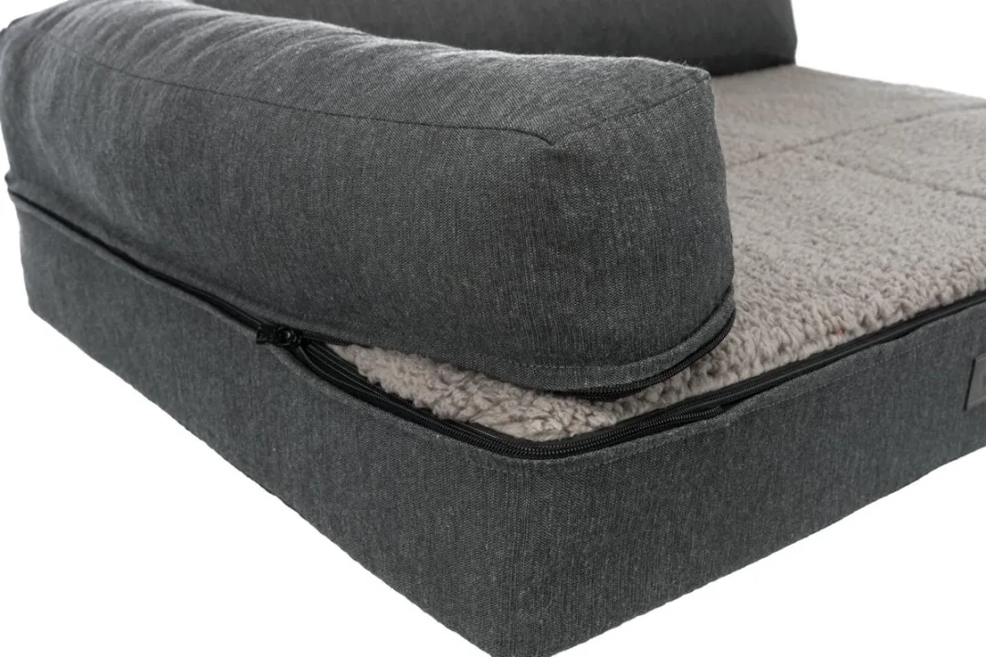 Trixie Vital Hondenmand Sofa Bendson Orthopedisch - 100x80cm - Grijs - afbeelding 4 van 6