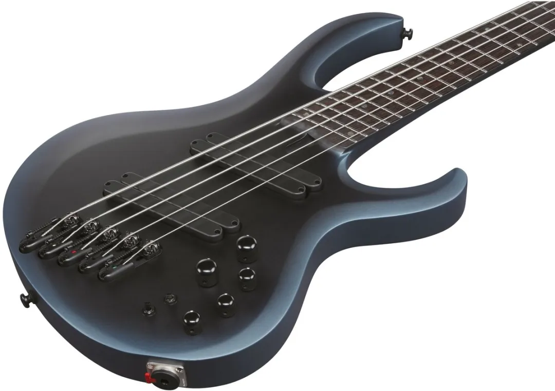 Ibanez BTB605MS-MAM Elektrische Basgitaar - Midnight Arctic Ocean Matte