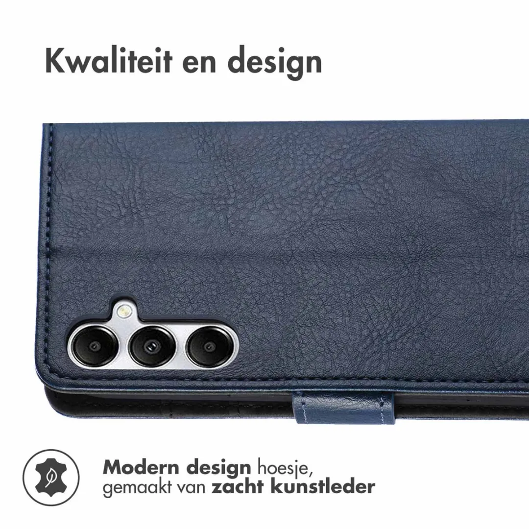 Imoshion Hoesje Samsung Galaxy A55 3 Pasjes - Donkerblauw
