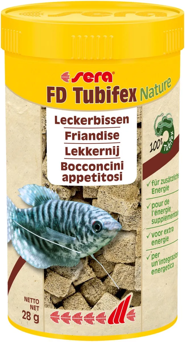 Sera FD Tubifex 250ml