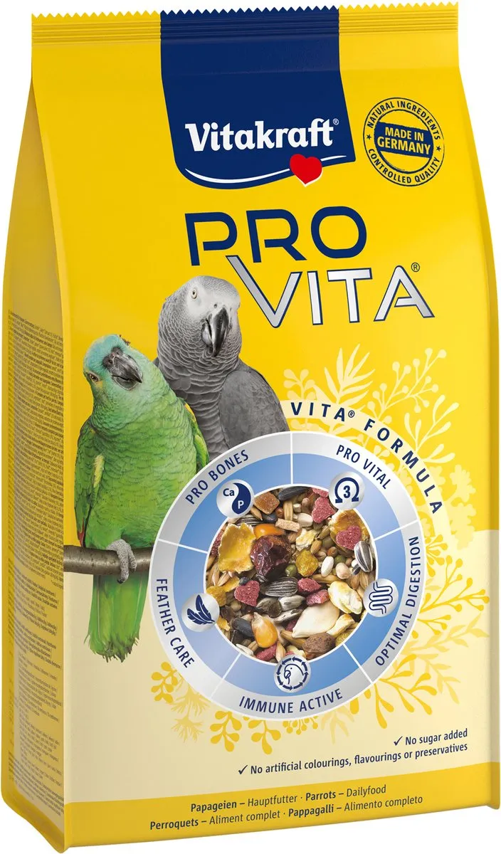 Vitakraft Pro Vita Papegaaienvoer 750g