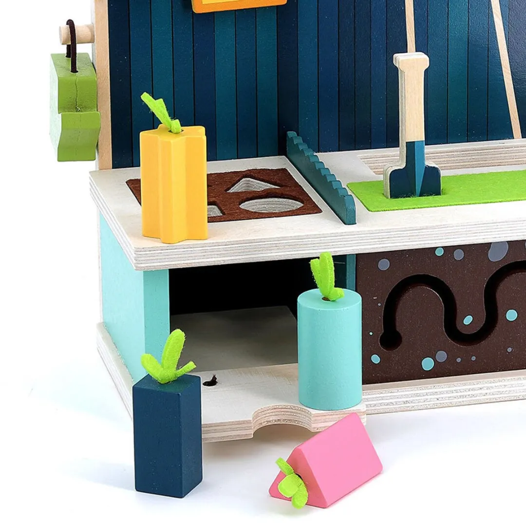 Vilac Multi Activity Houten Speelgoed - Multicolor - afbeelding 6 van 6