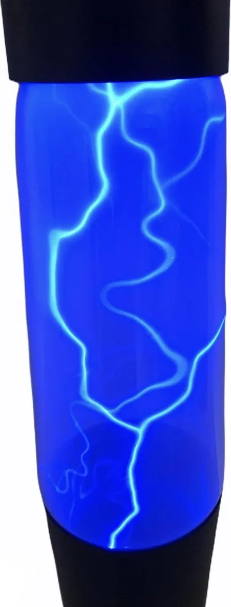 Twinkle Toys Plasma Tower - Blauw licht - 11.5 cm - Zwart