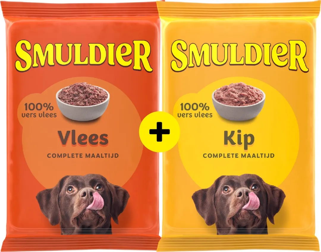 Smuldier Hondenvoer Vlees & Kip