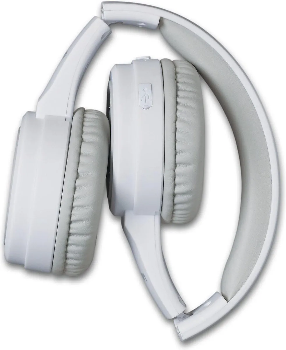 Lenco HPB-330WH Bluetooth Koptelefoon - Wit