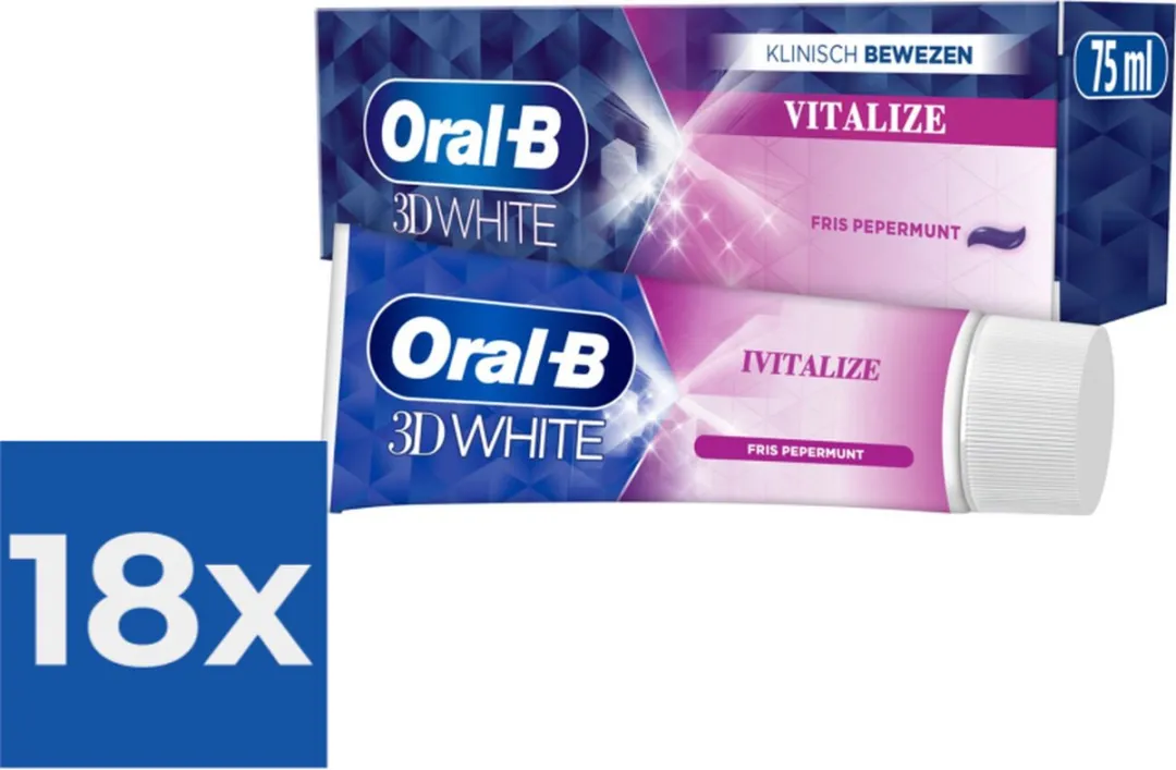 Oral-B 3D White Vitalize Tandpasta