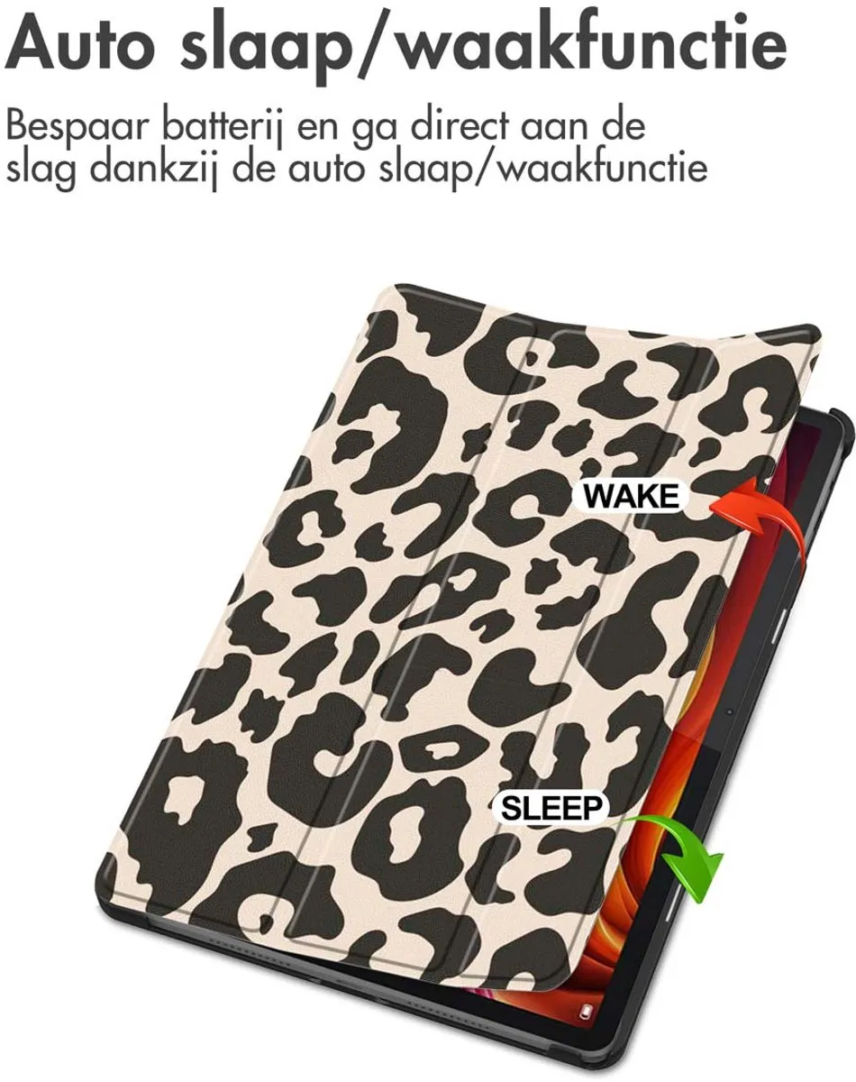 Imoshion Tablethoes SH00085510 - Lenovo Tab K11 Plus 11.45" - Leopard