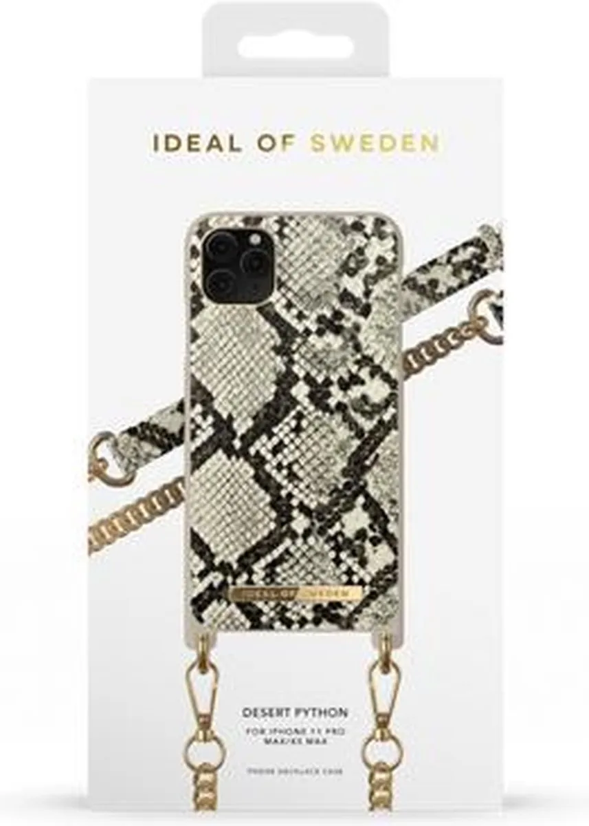 iDeal of Sweden Phone Necklace Case iPhone 11 Pro Max/XS Max - Desert Python - afbeelding 2 van 5