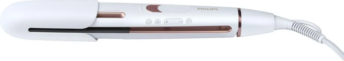 Philips Series 8000 BHS830/00 Stijltang - 14 standen - Wit