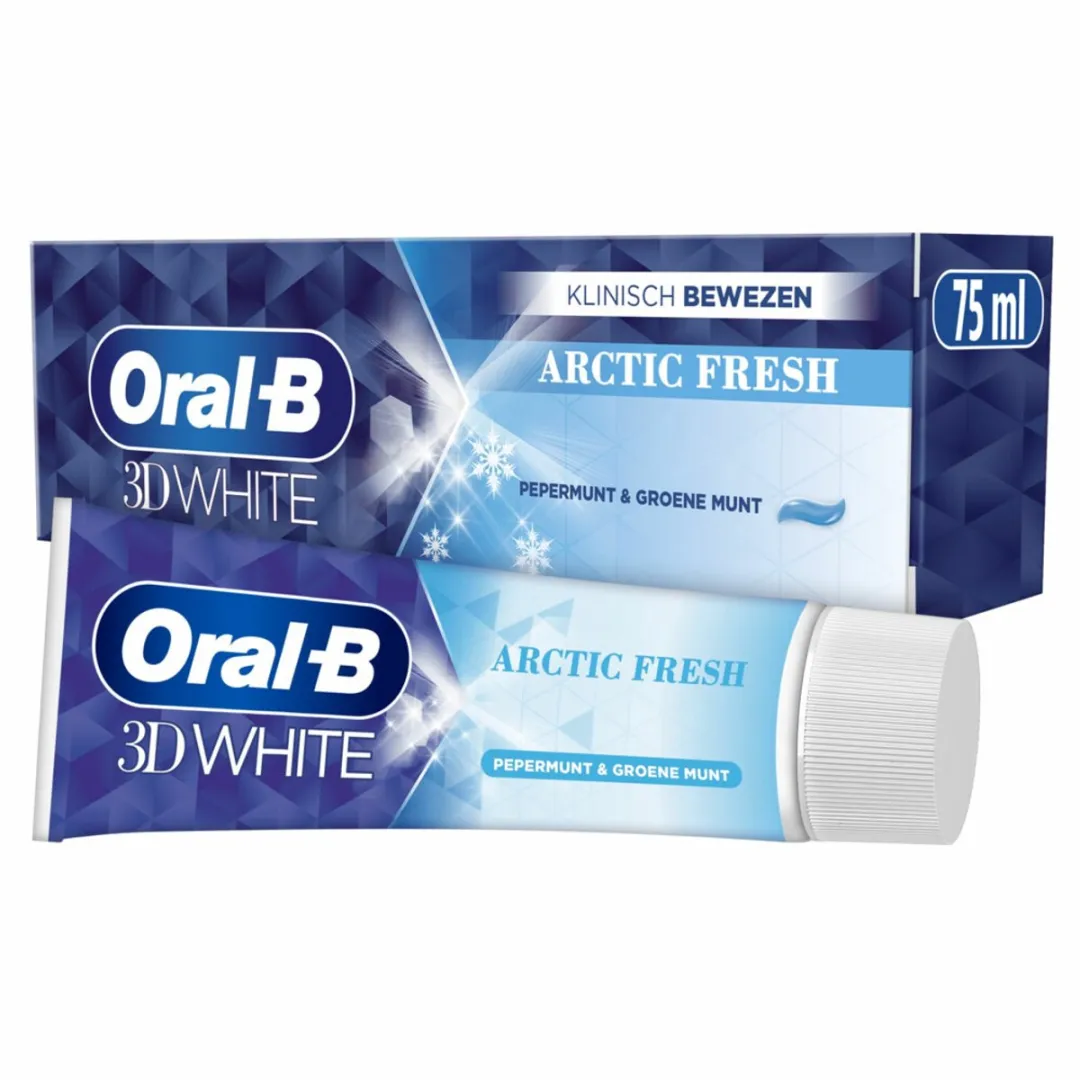Oral-B 3D White Arctic Fresh Tandpasta - 12x75ml