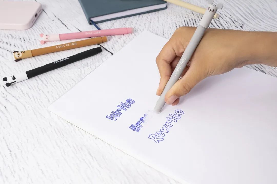 Eberhard Faber Animal Erase-It Muis Gelpen - Blauw - EF-582108