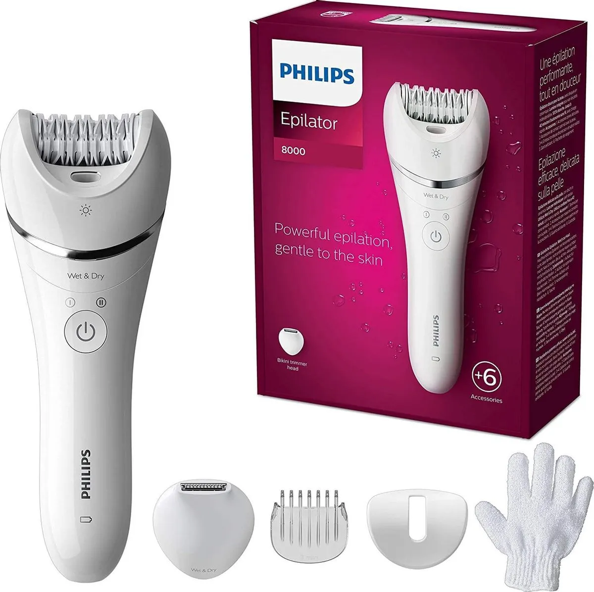 Philips Series 8000 BRE715/00 Epilator