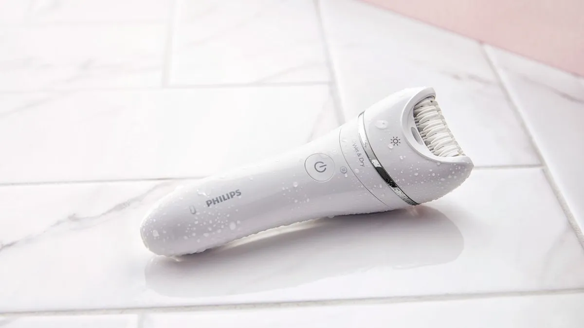 Philips Series 8000 BRE715/00 Epilator - Wit