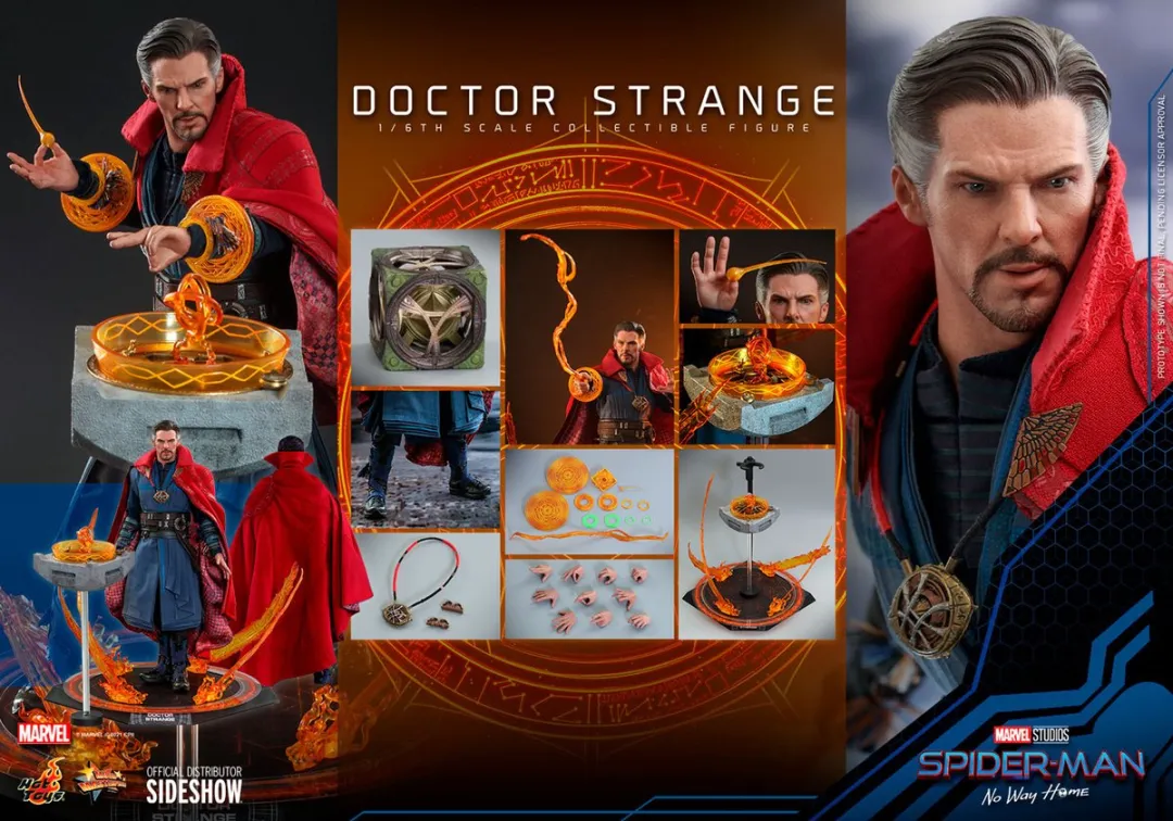 Hot Toys Doctor Strange 1:6 Scale Spider-Man No Way Home Figuur