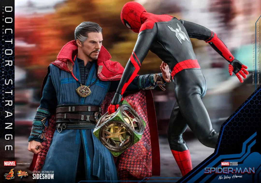 Hot Toys Doctor Strange 1:6 Scale Spider-Man No Way Home Figuur - afbeelding 6 van 6