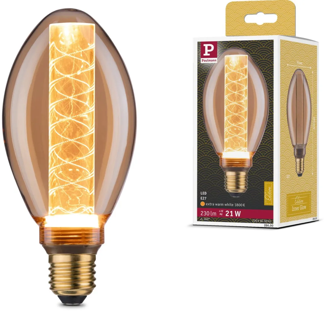 Paulmann Inner Glow Edition LED-gloeilamp E27 4W 230lm