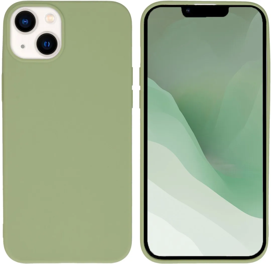 Imoshion Hoesje iPhone 14 Plus - Olive Green