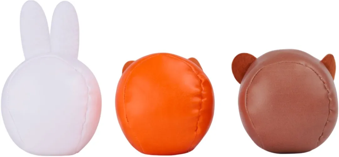 Rubo Toys Nijntje Mini Soft Bal - 12 Stuks - Ø7cm - Meerkleurig